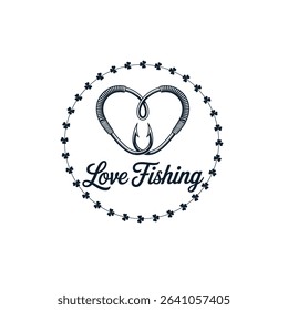 Minimalist Fishing Logo with Rod and Curved Line in Script Font
Black and White Fishing Typography Design with Rod and Silhouette
Fishing Logo with Rod as Letter and Curved Line Typography
