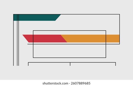minimalist flat analysis design modern vector graphic illustration