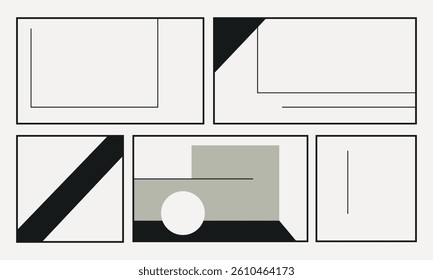minimalist flat app design modern vector graphic illustration