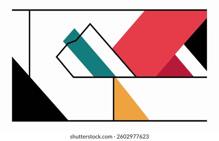 minimalist flat arrow design modern vector graphic illustration