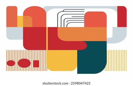 minimalist flat background design modern vector graphic illustration