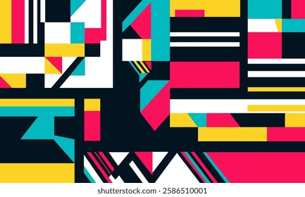 minimalist flat banner design modern vector graphic illustration