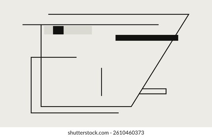 minimalist flat banner design modern vector graphic illustration
