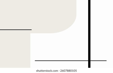 minimalist flat cabin design modern vector graphic illustration