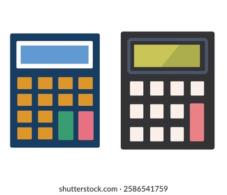 Minimalist Flat Calculator Vector Simple and Modern Design
