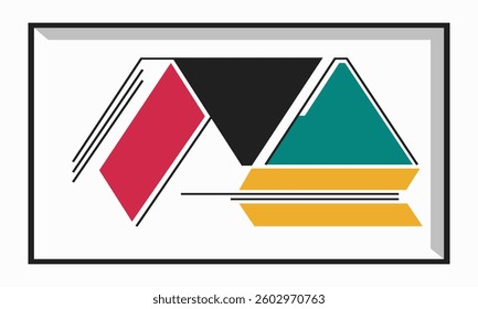 minimalist flat concept design modern vector graphic illustration