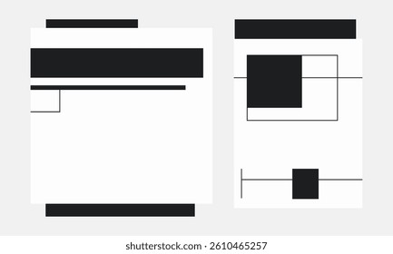 minimalist flat content design modern vector graphic illustration