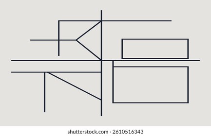 minimalist flat cursor design modern vector graphic illustration