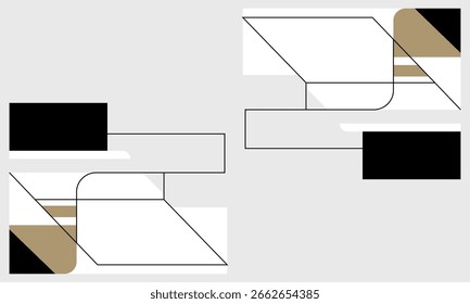 minimalist flat cut out design modern vector graphic illustration