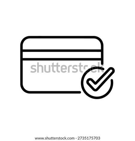 Minimalist flat design email inbox icon with checkmark symbolizing success, confirmation, and digital communication in clean vector style.