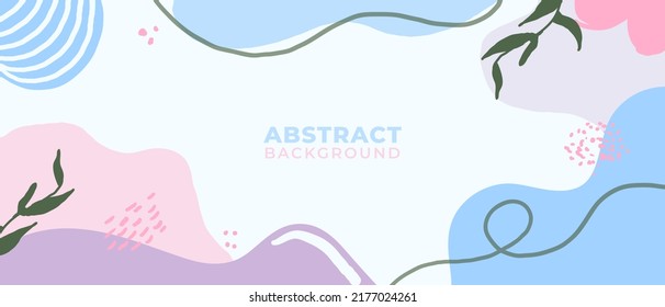Diseño plano minimalista con ornamento geométrico memphis, color de la tierra fondo abstracto