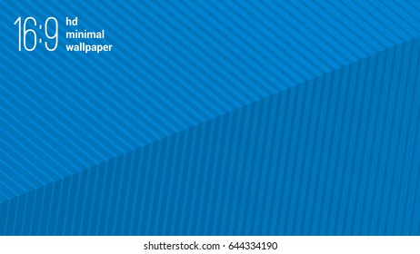 Plantilla de fondo vectorial de diseño plano minimalista con bandas de fondo de papel pintado.