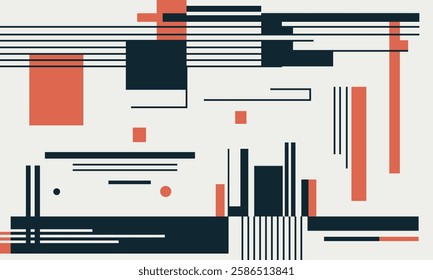 minimalist flat develop design modern vector graphic illustration