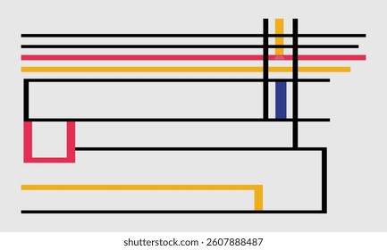 minimalist flat display design modern vector graphic illustration