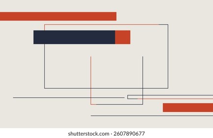minimalist flat dynamic design modern vector graphic illustration
