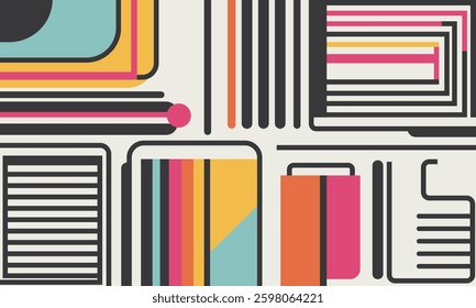 minimalist flat file design modern vector graphic illustration