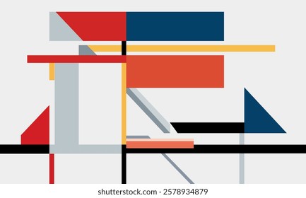 minimalist flat modern circle vector graphic illustration