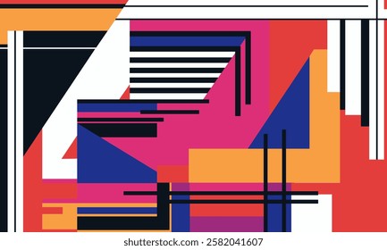 minimalist flat modern fashion vector graphic illustration