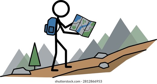 Minimalist flat vector illustration