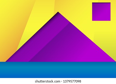Minimalist Floor And Wall Background With Current Color Trends 2