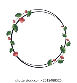 Minimalist Floral Frame - 03