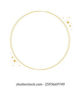 Minimalist Floral Frame for Wedding Invitation Card Decoration