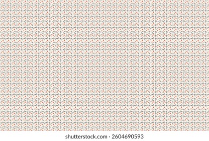 Minimalist floral pattern with bold outlines