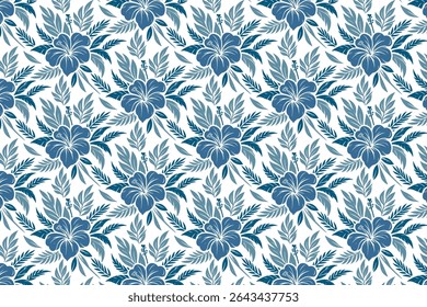 minimalist floral repeat drawing with delicate line art and organic detail for home textile decor and packaging fabrics


