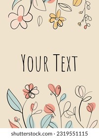 Minimalist Floral Vector Art Illustrations for All Occasions.