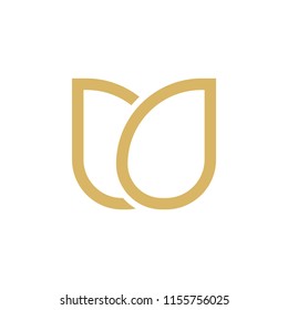 Minimalist Flower icon vector