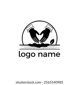 Minimalist Flower  logo Design icon