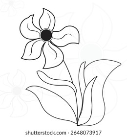 A minimalist flower outline style focuses on simple, clean lines and shapes, often using a single color. A boho flower style, on embraces a more free-spirited.
