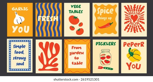 Minimalist food art posters with clean, modern compositions. Perfect wall decor for kitchens, bistros, and cozy cafes. Inspired by contemporary and abstract design.
