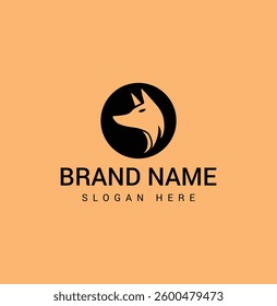 Minimalist Fox Logo Design – Modern Branding Concept
