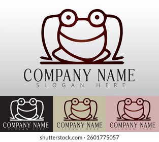 A minimalist frog icon logo design is a simple yet striking representation of nature’s agility and playfulness.