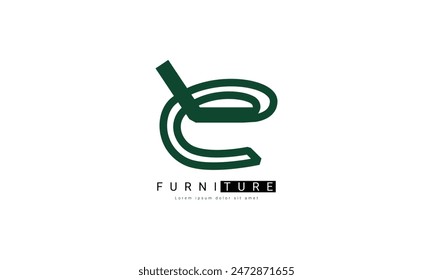 Minimalist Furniture Logo Templates for Contemporary Brands