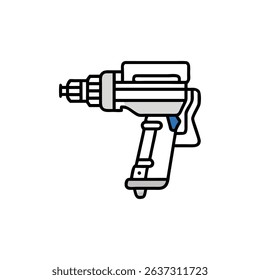 Minimalist futuristic object against stark White Background graphic element