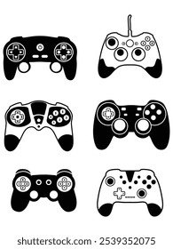 Ícone de Contorno Minimalista do Controlador de Jogo para Jogadores
