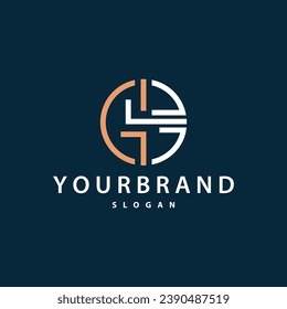 Minimalist GB Letter Logo, BG Logo Brand Modern and Luxury Icon Vector Template Element