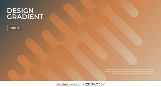 Minimalist geometric background. Abstract gradient banner for social media, website, presentation.