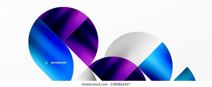 Minimalist geometric background featuring metallic round triangles, delivering sleek and modern visual aesthetic with emphasis on clean, metallic forms for wallpaper, banner, background, landing page
