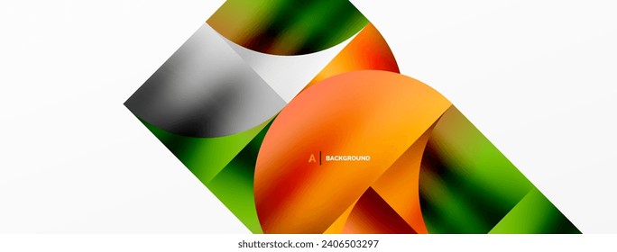 Minimalist geometric background featuring metallic round triangles, delivering sleek and modern visual aesthetic with emphasis on clean, metallic forms for wallpaper, banner, background, landing page