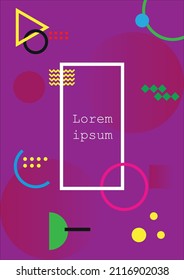 
Minimalistischer geometrischer Hintergrund für Ihr Design. geeignet für Banner, Plakate, Flyer usw. Vektorvorlagen