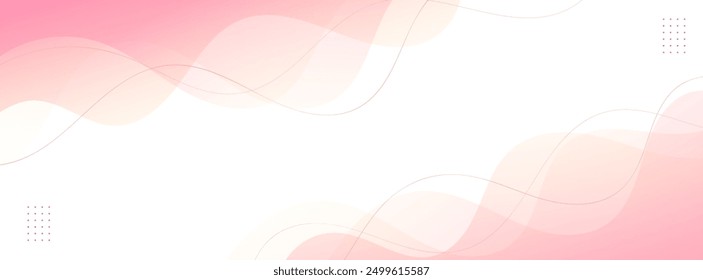 minimalistische geometrische Banner Hintergrund .pink und gelb transparent .soft color.wavy Effekt sty.trendy.memphis.eps 10