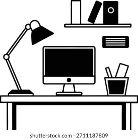 Un diseño minimalista y geométrico con una forma de diamante compuesta de líneas, dentro de un círculo negro sólido sobre un fondo blanco.