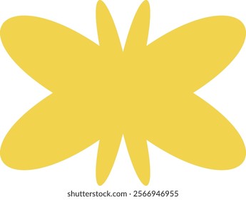 Minimalist geometric element vector illustration