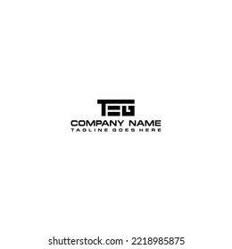 Minimalist geometric logo design concept for company branding identity
