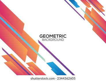 minimalist geometric modern creative background