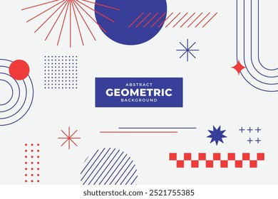 Diseño de fondo de patrón geométrico minimalista