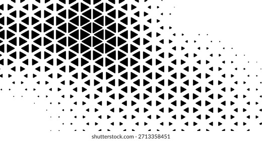 Padrão geométrico minimalista com uma formação em forma de onda de pontos de diamante esmaecidos, perfeito para marcas contemporâneas, cartazes e layouts de apresentação.